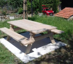 BANC ET TABLE