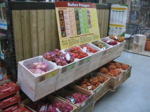 Présentoir à légumes